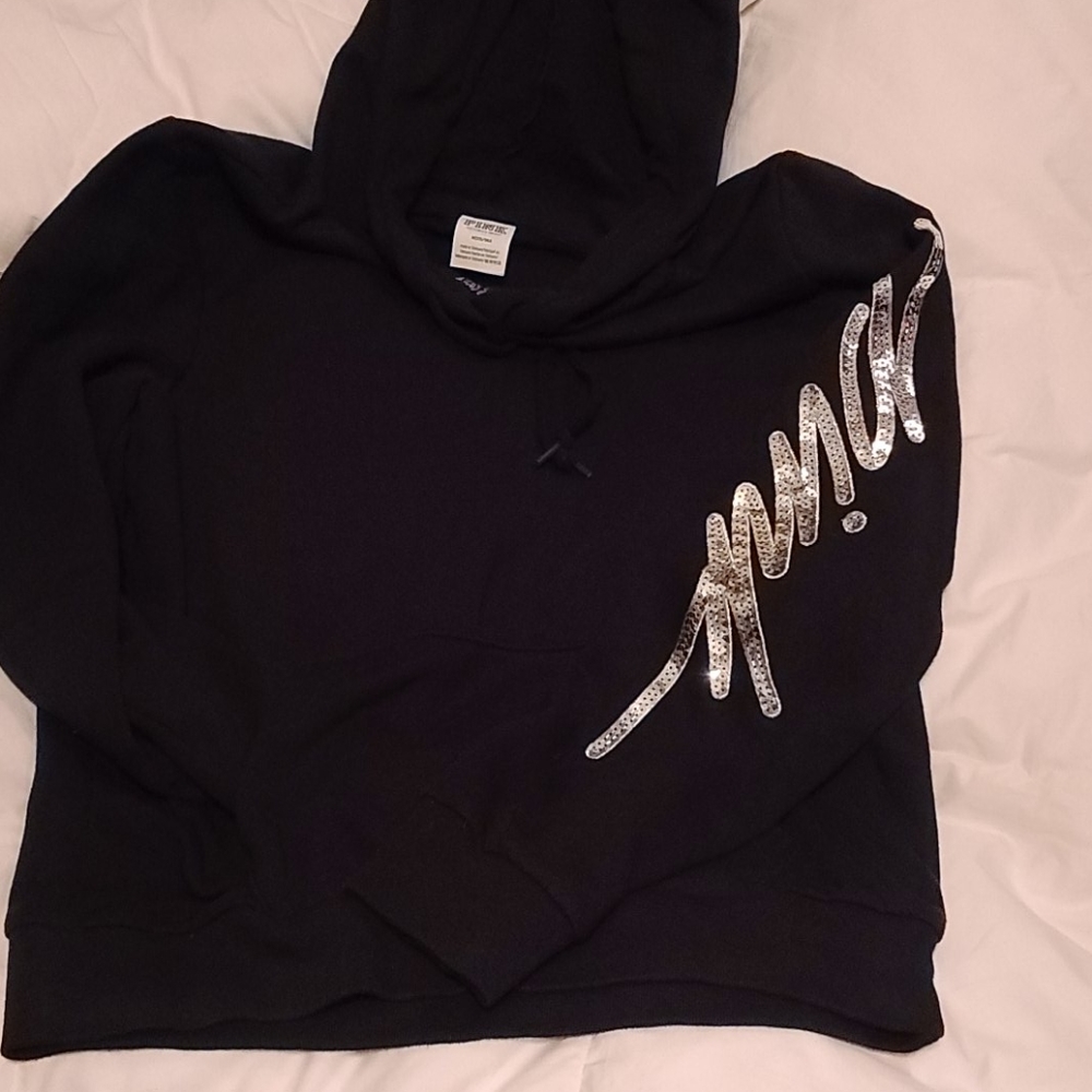 Pink hooded sweatshirt size M